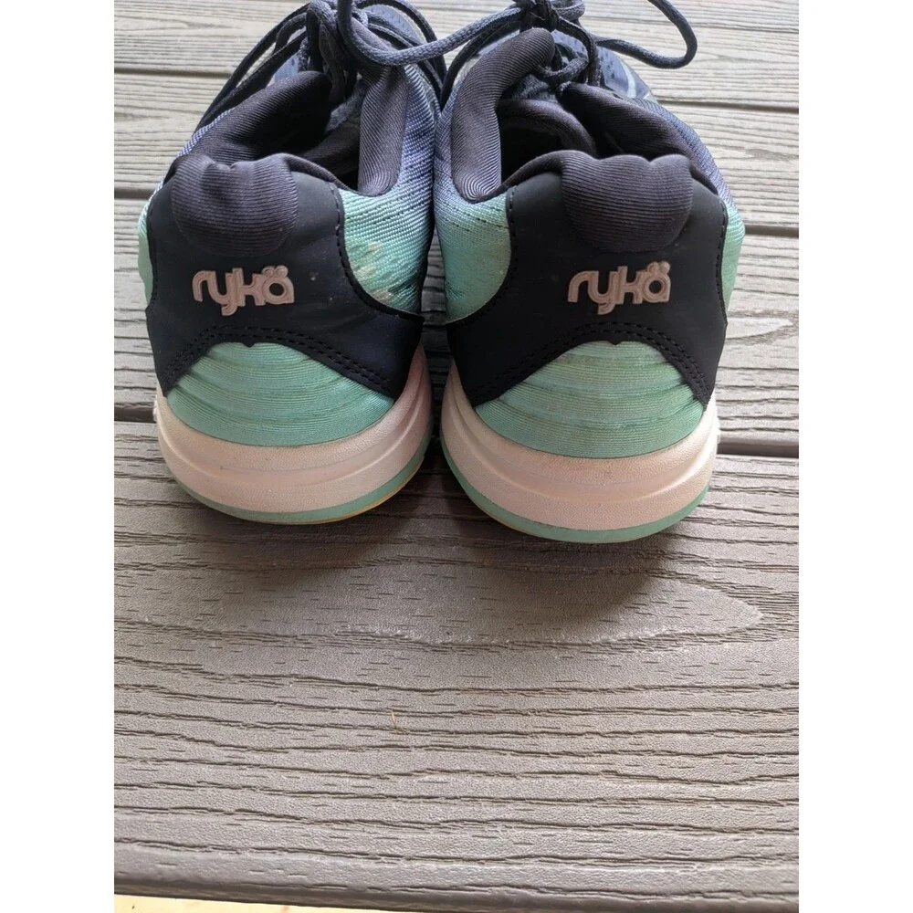 Ryka Devo Plus 2 Women's 9.5 M Running Shoes Blue Teal Sneakers Athleisure